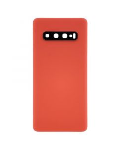Samsung S10 Compatible Back Cover - Orange