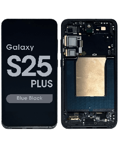 Samsung S25 Plus Screen Assembly with Frame Blueblack (Service Centre Part)