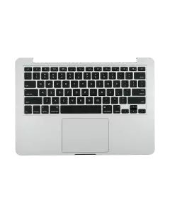 Top Cover Keyboard Assembly - Macbook Pro 13" (A1502) Early 2015 - Only Silver