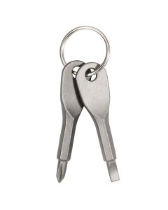 Phillips & Flat head Screwdriver Keychain