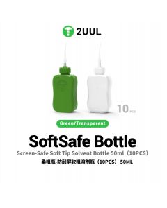 2UUL Screen-Safe Soft Tip Solvent Bottle 50ml (10Pcs/Pack)