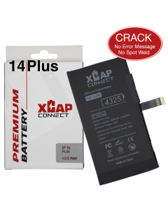 XCAP Connect Battery - Cell w / Built-In Flex for iPhone 14 Plus (BMS) - (No Spot Weld Required)