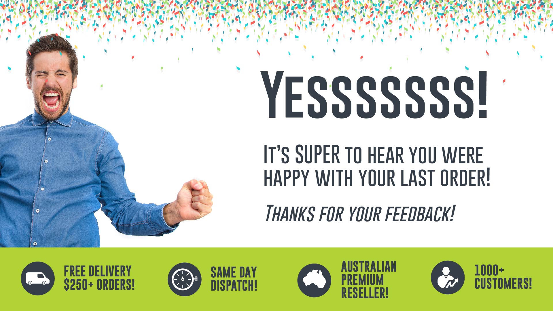 thanks for your feedback